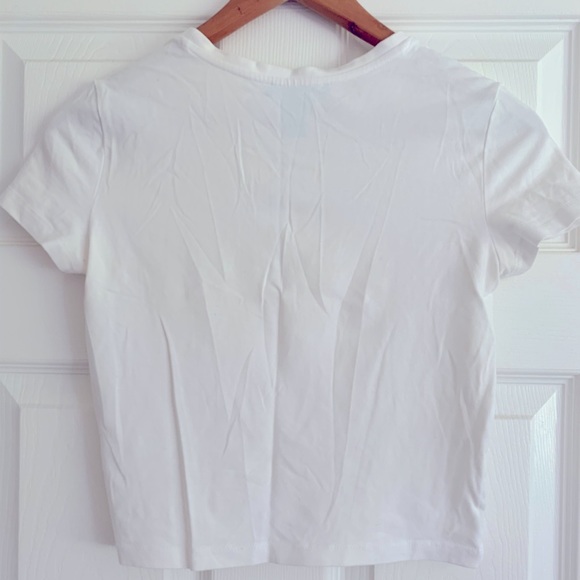 F21 Slightly Cropped “She said.” Tee - Picture 3 of 4